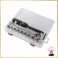 ANEX Offset Adapter 19, 19mm Across Flat, Ratchet Wrench, Case Included, Multi-Set AOA-19S3