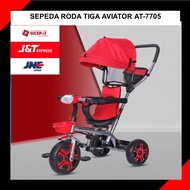 Aviator AT 7705 Headlight IC Music Front Facing Elderly Tricycle Stroller
