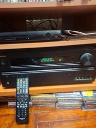 ONKYO TX-NR509 擴音機 具備網絡功能，可接收網絡電台，HDMI 4入/1出 （著機，但不能出聲) 現當零件機賣 原裝遙控 安橋 功放  放大機 av amp av receiver