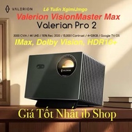 Valerion VisionMaster Pro2 Premium Projector Google TV, 15000:1 Contrast, IMAX, HDR10+... inbox shop