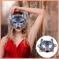 Face Mask Halloween Costume Holiday Animal Make up Aldult 18.50X18.00X7.00CM Cloth Child dliyuanai
