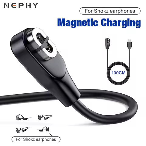 Fast charge Magnetic pin Cable For Shokz Headphones Aeropex AS800 OpenRun S803 S810 Pro mini S811 Op