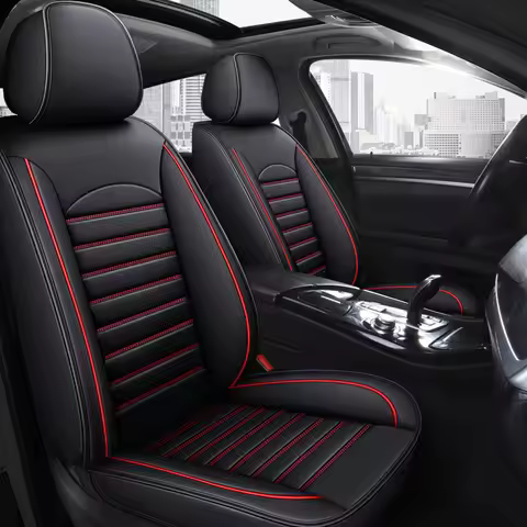 Universal Pu Leather Car Seat Covers For Audi Q2 Q3 Q5 Q7 A1 8X A2 A3 A4 A5 A6 Avant Accessories Sea