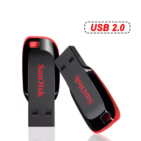 Sandisk Pendrive 128gb 64gb 32gb 16gb Mini USB Flash Drive 32 64 128 16 GB Pen Drive 2.0 USB Stick D