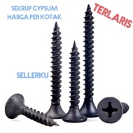 Scrup gipsum 1 dus Sekrup gypsum 1 inch 2 inch 3cm 4cm 5cm Sellerku Harga per Kotak Terlaris