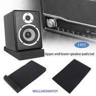 WELLNESSSPOT Speakers Isolation Pads Shockproof 1Set Speakers Isolation Panels Sound Isolation Pads 