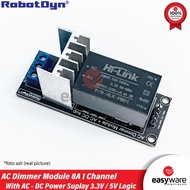 RobotDyn AC Dimmer 8A AC-DC power supply 1 CH 3.3V 5V AC 110~240V 8A easywa53 Hurry Order