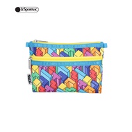 Lesportsac (ไม่มีสายมีหลายสี) Cosmetic Clutch Bag กระเป๋าเครื่องสำอาง Style 7105 LeSportsac x Tetris