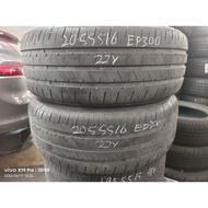 Second tyre 205/55/16 brigestone ep300 2022 year (harga 2 tyre)