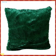 GH|  43x43cm Soft Plush Solid Color Throw Pillow Case Cushion Cover Home Sofa Decor