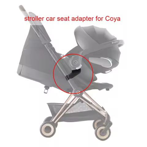 Coya Adapter For Cybex Coya Stroller Car Seat Converter With Aton Cloud Q/Z/T Cradle Baby Buggy Bask