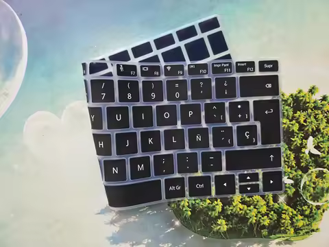 Silicone Keyboard Cover EURO Layout Spanish Russian English For Huawei Honor MagicBook 15 / Huawei M