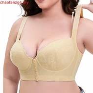 Ready stock underwire bra plus size A-G cup 38-52 adjustable shoulder straps lace front button under