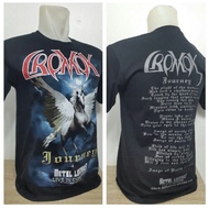 CROMOK JOURNEY -METAL LEGEND(XPDC -CROMOK)ORIGINAL OFFICIAL MERCHANDISE_ T-shirt/Rock Band t shirt