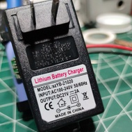 ชาร์จแบตเตอรี่ลิเธียม Li-ion Battery Charger 12.6 v 2a ✓ 16.8v 2a ✓  21.6v 2a ✓ 25.2v✓