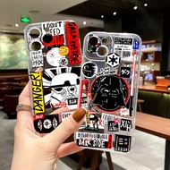 ALL TYPE CLEAR CASE STAR WARS MOTIF 2 FOR OPPO A74 A38 A53 2020 A17K A57 2022/A77s A5 2020/A9 2020 A