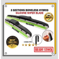 Car Wiper Silicone Wiper Kereta Silikon Windshield Wiper High Quality Wiper Car Wiper Blade Wiper Bl