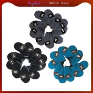 MagiDeal golf Covers Set Covers Neoprene 10pcs (3 4 5 6 7 8 9 PW AW SW) Number Embroideried Waterpro