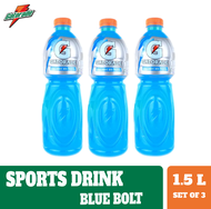 Gatorade, Blue Bolt Sports Drinks, 1.5 Liters, Set of 3