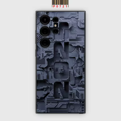 Colorful Skins Grain Film Wrap Phone Back Sticker For SAMSUNG Galaxy S26 S25 S24 Ultra S23 Plus S22 