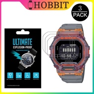 3Pcs สำหรับ Casio G-SHOCK DW-5600REC DW-5600GC GBX-100KI GBD-200SM LOV-21B SmartWatch ป้องกันการระเบิดป้องกันฟิล์มป้องกันฟิล์มแก้ว