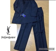 YVES SAINT LAURENT 成套西裝燕尾服 Loro Piana代工 夾克外套長褲