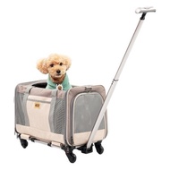 Petsmore puppy Anygogo low floor stroller, beige