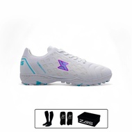 Zars - Evo Resolution Futsal Shoes Mini Soccer Synthetic Grass Turf White Tosca Blue Pink Gold Free 