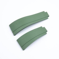 20/21mm High Quality FKM Fluoro Rubber Watchband Replace For Rolex Strap For Submariner Daytona Yach