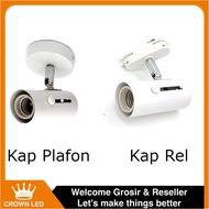 E27 SPOTLIGHT FITTING LED sport light 3cm ceiling and rail FITTING E27