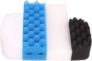 INGVIEE Compatible Value Pack Fit for Fluval 206 207 Filter (3X Polishing Pad, 2X Plain Foam, 1x Bio-Foam, 2X Bio Foam Max)