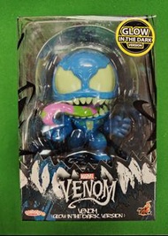 Hot Toys Venom cosbaby Glow in the dark 夜光