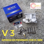 LC135 SUPERHEAD NLK PERFORMANCE VPRO CNC PORTING 25/28MM HEAD VALVE ROCKER ARM YAMAHA Y15ZR Y15 YSUKU LC135 LC4S LC5S