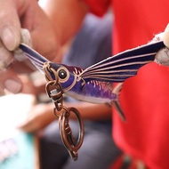 蘭嶼-飛魚皮製鑰匙圈