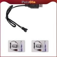 [PETSOLA] USB Battery Charger .4V 3 Pin Universal with SM-3P Plug Connector for RC Car Plane Model V
