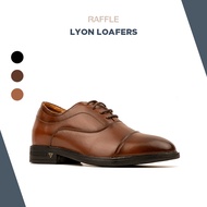 Raffini Lyon Loafer 5cm Height Increasing Men's Leather Shoes - Light Brown Handcrafted Office Style