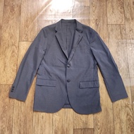 jas blazer uniqlo pria second