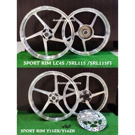 Sport Rim Enkei FG511 CNC Chrome Y15ZR /Y16ZR /LC4S/SRL115/SRL115 FI /RS150 /RSX Enkei