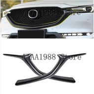 2017-2020 Car Grille Trim Strip Mazda CX-5 CX5 FRONT Bumper Full Star RACING Grills Cover Trim ACCES