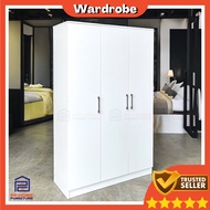 (6.6)Wardrobe with 3 doors, H184x114x45cm(SKU:WD30039)