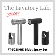 FIDELIS FT-5038 / FT-5038BK Stainless Steel Matt Black Bidet Spray Set