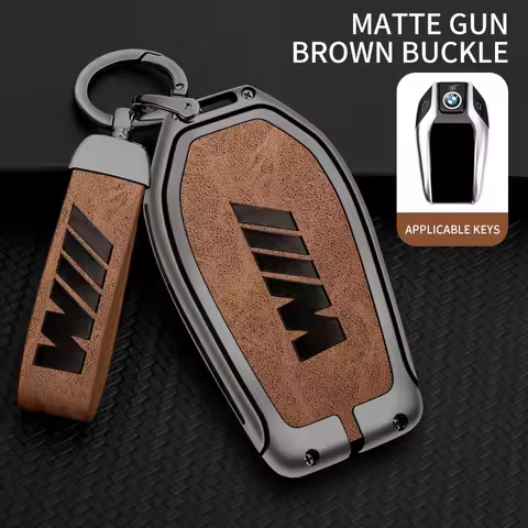 Zinc Alloy Car Key Case Cover Shell Holder For BMW 5 7 Series G11 G12 G30 G31 G32 i8 I12 I15 G01 X3 