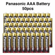 (50pcs) Panasonic AAA Battery/ Panasonic AA Battery/ Alkaline Battery 1.5V/ Extra Heavy Duty Battery