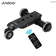 Andoer PPL-06S Pro Auto Dolly Motorized Video Slider Skater 5 Speeds Adjustable Aluminum Alloy Max. 