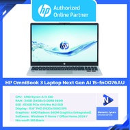 HP OmniBook 3 15.6 inch Laptop Next Gen AI 15-fn0076AU Silver (CJ6C3PA)