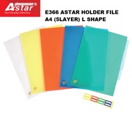 ASTAR HOLDER FILE / SEMI TRANSPARENCY COLOUR / L SHAPE FILE ( E366 )
