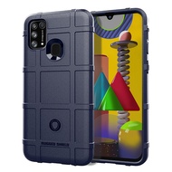 Carristo Samsung Galaxy M31 Rugged Shield Thick TPU With Shockproof Design Case Cover Protection Cas