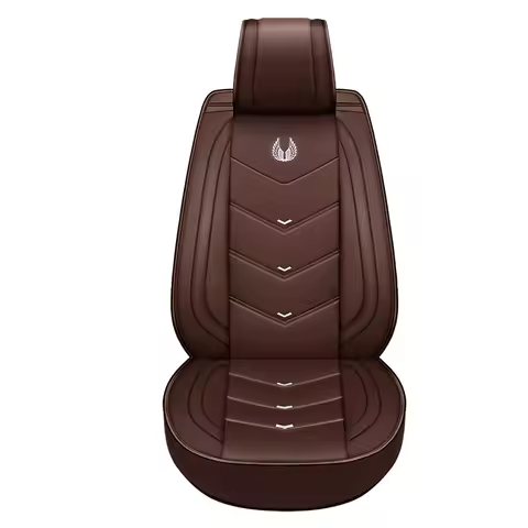 Universal PU Leather Luxury Car Seat Covers For BMW Serie 1 E87 Skoda Rapid Kia Sonet Stonic Toyota 
