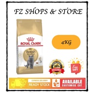 READY STOCK Royal Canin British Short Hair Adult 4kg Original Packaging