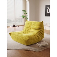 Lazy Sofa Caterpillar Sofa togo Balcony Reclining Influencer Bedroom Single Small Sofa Tatami Reclin